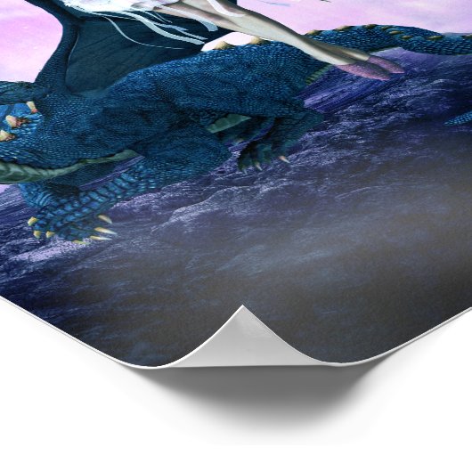 ドラゴンと妖精 ポスター (角)