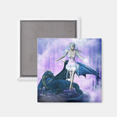 ドラゴンと妖精 マグネット (正面/裏面)