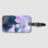 ドラゴンと妖精 ラゲッジタグ (正面横)