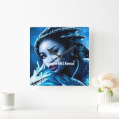 ドラゴンと彼のライダー – 壁時計 (ホーム)