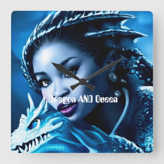 ドラゴンと彼のライダー – 壁時計