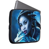 ドラゴンと彼の女王 – エレクトロニクスバッグ ラップトップスリーブ (正面右)