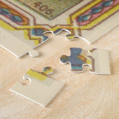 ドラゴンと復活バナー付き聖マーガレット ジグソーパズル (側面)