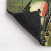 ドラゴンと戦うセントジョージ マウスパッド (コーナー)