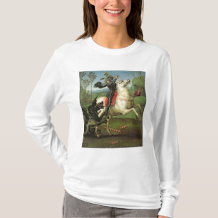 ドラゴンと戦うセントジョージ Tシャツ
