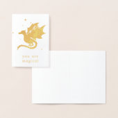 ドラゴンと星たち あなたは魔法使い 箔カード (ディスプレー)