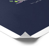 ドラゴンと自然 ポスター (角)