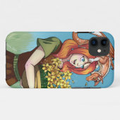 ドラゴンと花摘み Case-Mate iPhoneケース (裏面(横))