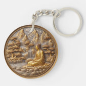 ドラゴンと調和 キーホルダー (裏面)