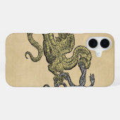 ドラゴンと闘う蛇 iPhoneケース (裏面横)