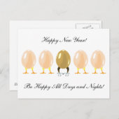 ドラゴンと鶏 オリジナル ポストカード (正面/裏面)