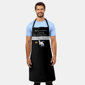 ドラゴンになる時 エプロン (着用した状態)