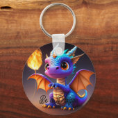 ドラゴンになる キーホルダー (裏面)