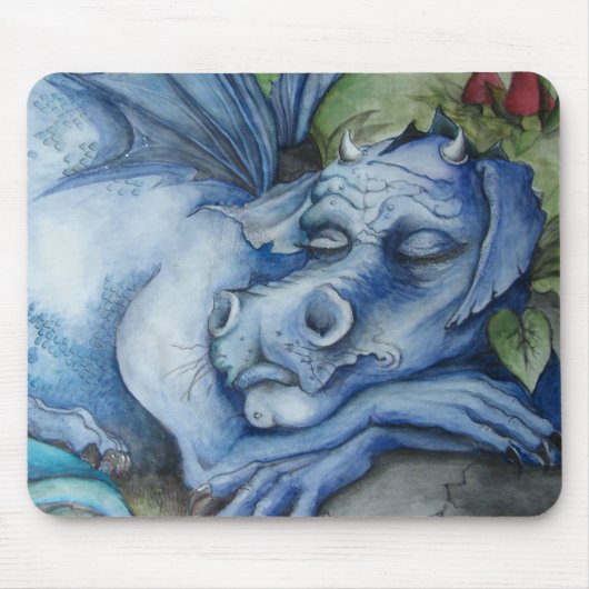 ドラゴンによってはマウスパッドが夢を見ます マウスパッド (正面)
