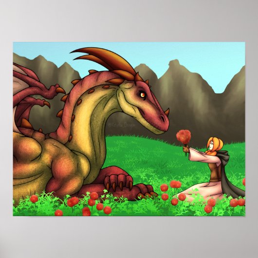 ドラゴンに感謝 ポスター (正面)