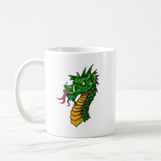 ドラゴンに手を出すなマグ コーヒーマグカップ