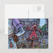 ドラゴンに精通 ポストカード (正面/裏面)