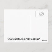 ドラゴンに精通 ポストカード (裏面)