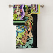 ドラゴンに詰め込まれたパーティー バスタオルセット (インサイチュ)