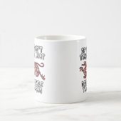 ドラゴンのおもしろマグカップのユーモアをくすぐって下さい コーヒーマグカップ (中央)