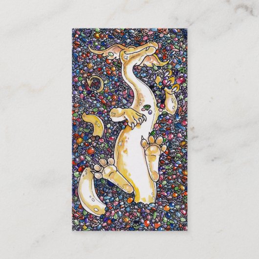 ドラゴンのたくわえ 名刺 (正面)