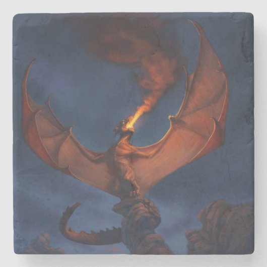 ドラゴンのとどろき ストーンコースター (正面)