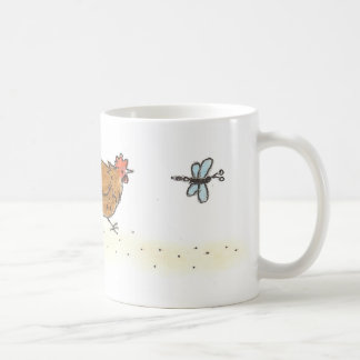ドラゴンのはえを持つ鶏 コーヒーマグカップ