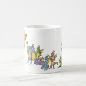 ドラゴンのコーヒーカップ コーヒーマグカップ (中央)