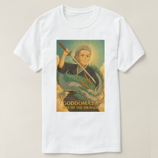 ドラゴンのゴドマザ風 Tシャツ (デザイン正面)