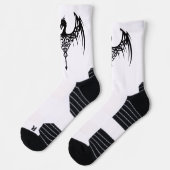 ドラゴンのシンボルのメンズソックス ソックス (左)