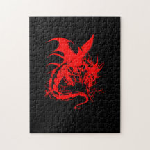 ドラゴンのジグソーパズル