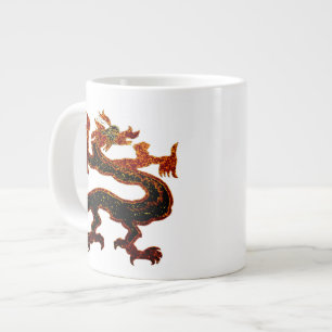 ドラゴンのジャンボマグ ジャンボコーヒーマグカップ