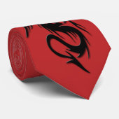 ドラゴンのタイ ネクタイ (ロール)