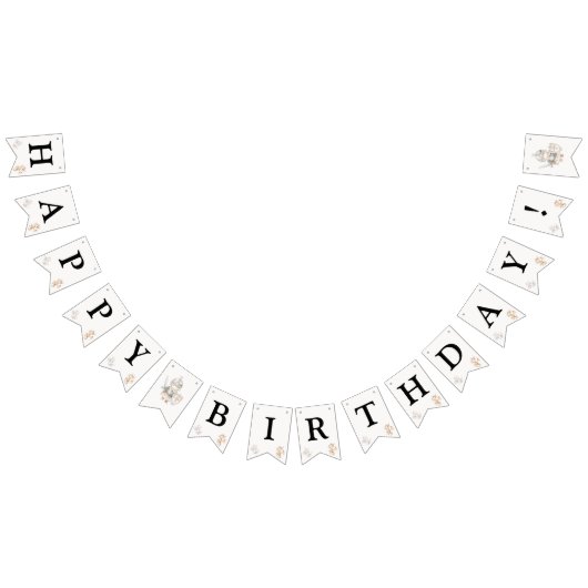 ドラゴンのテーマの誕生日パーティー バンティングフラッグ (全)