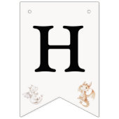 ドラゴンのテーマの誕生日パーティー バンティングフラッグ (第1の旗)