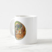 ドラゴンのトラ コーヒーマグカップ (正面左)