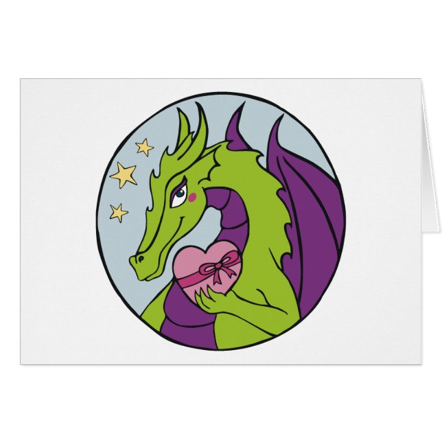 ドラゴンのハート (正面横)