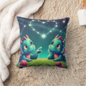 ドラゴンのハート クッション (ブランケット)