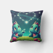 ドラゴンのハート クッション (裏面)