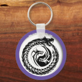 ドラゴンのバランス調整 キーホルダー (正面)