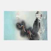 ドラゴンのフューリー海の戦い – 日本山富士 ドアマット (正面)