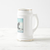 ドラゴンのフューリー海の戦い – 日本山富士 ビールジョッキ (正面右)