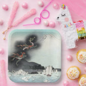 ドラゴンのフューリー海の戦い – 日本山富士 ペーパープレート (パーティー)