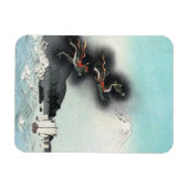 ドラゴンのフューリー海の戦い – 日本山富士 マグネット (横)