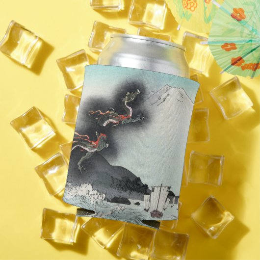 ドラゴンのフューリー海の戦い – 日本山富士 缶クーラー (インサイチュ 夏)