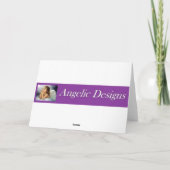 ドラゴンのフライト – 誕生日グリーティングカード カード (裏面)