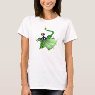 ドラゴンのプリンセスのTシャツ、女性 Tシャツ