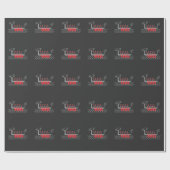 ドラゴンのボートの乗組員のロウイングの列のスポーツ ラッピングペーパー (フラット)