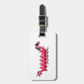 ドラゴンのボート ラゲッジタグ (正面縦)