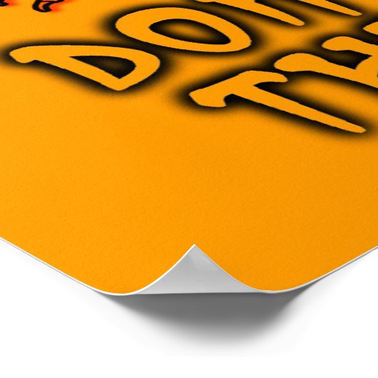 ドラゴンのポスターおもしろいユーモアをくすぐる ポスター (角)